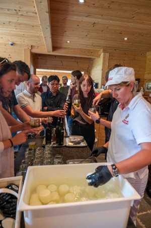 cheese making